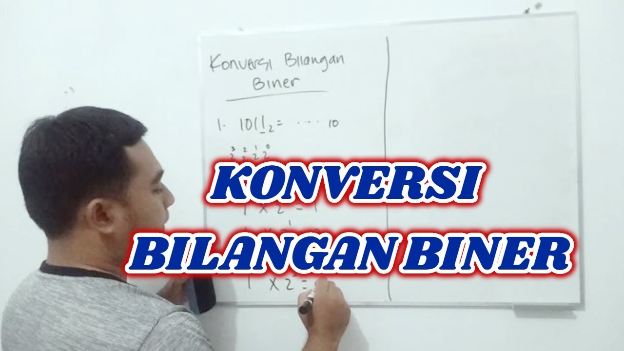 Materi Sistem Bilangan | Konversi Bilangan Biner ke desimal, oktal dan hexadesimal | Part 3