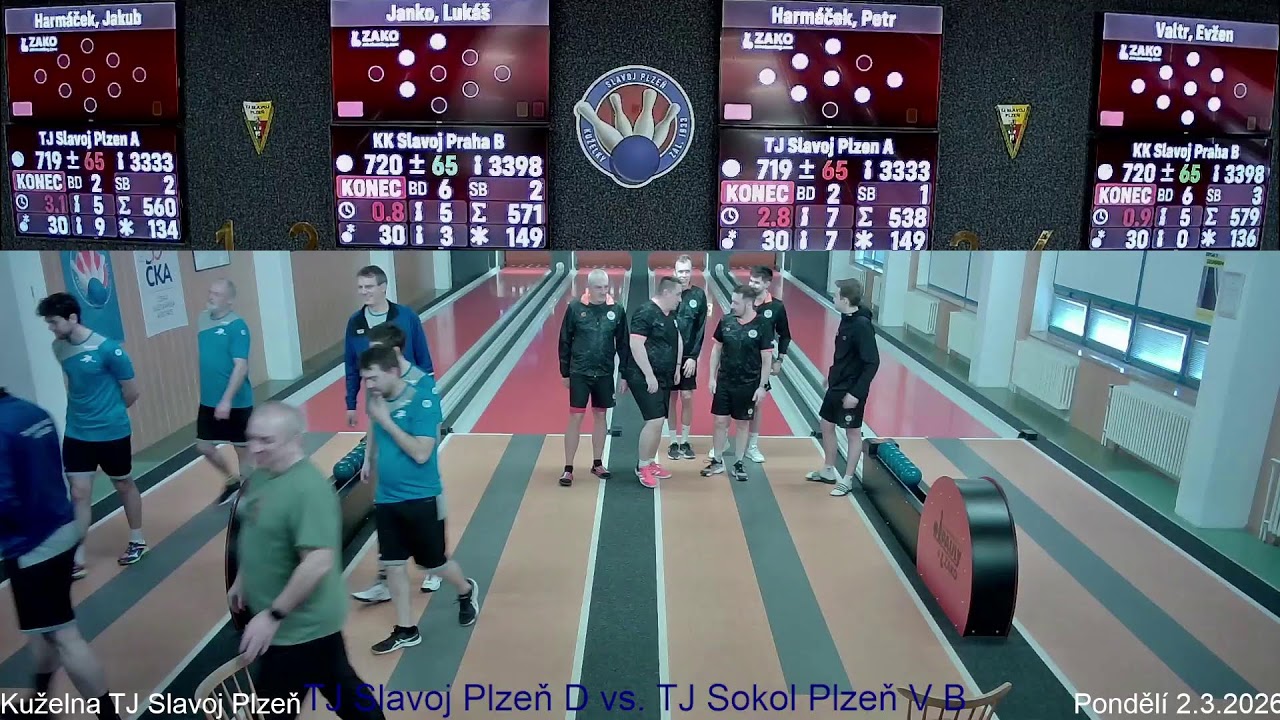 TJ Slavoj Plzeň A vs. KK Slavoj Praha B
