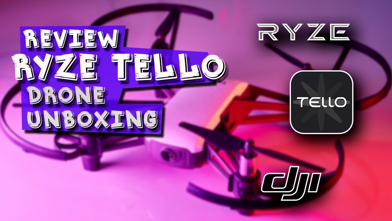 Nuevo Drone Ryze Tello DJI - Unboxing y review