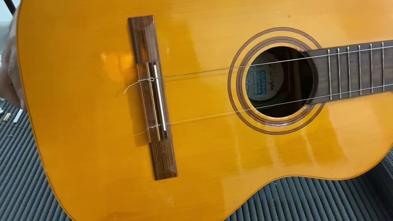 Cortes - Ajustes em Violão Di Giorgio 18 - Classic Guitar