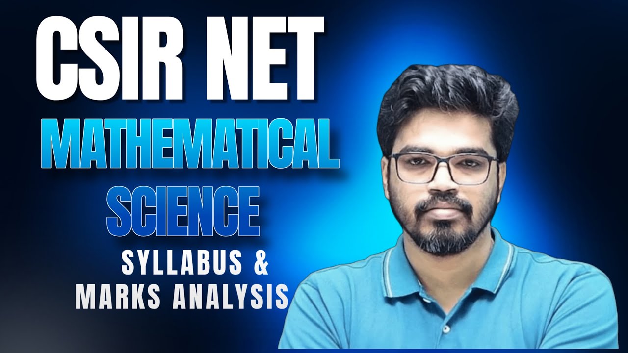 𝗖𝗦𝗜𝗥 𝗡𝗘𝗧 𝗠𝗮𝘁𝗵𝗲𝗺𝗮𝘁𝗶𝗰𝗮𝗹 𝗦𝗰𝗶𝗲𝗻𝗰𝗲𝘀 𝗦𝘆𝗹𝗹𝗮𝗯𝘂𝘀 𝗮𝗻𝗱 𝗠𝗮𝗿𝗸𝘀 𝗔𝗻𝗮𝗹𝘆𝘀𝗶𝘀 | 𝗖𝗦𝗜𝗥 𝗡𝗘𝗧 𝗘𝘅𝗮𝗺 𝗣𝗮𝘁𝘁𝗲𝗿𝗻