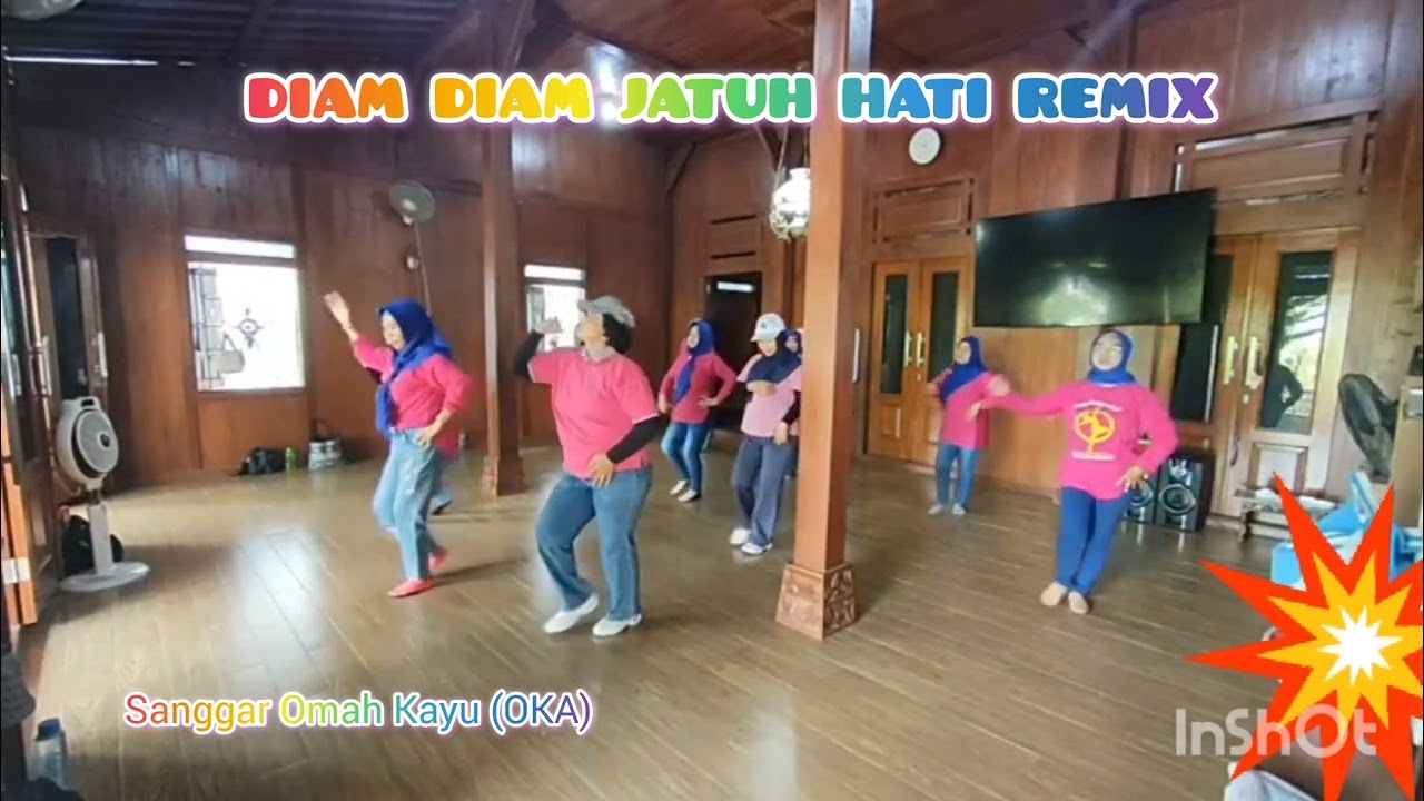 DIAM DIAM JATUH HATI REMIX Line Dance | Choreo Ussy (INA) & Suroto (INA) - Januari  2026 