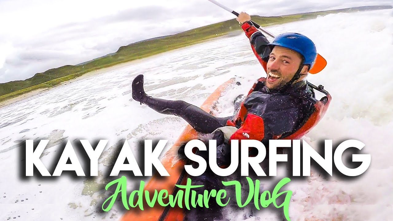 KAYAK SURFING IN ARGYLL, SCOTLAND | ADVENTURE TRAVEL VLOG