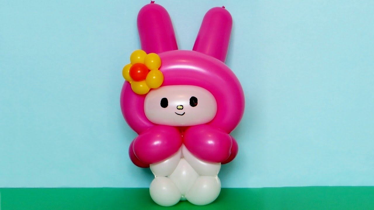 Кролик My Melody из шаров / Rabbit of balloons (Subtitles)