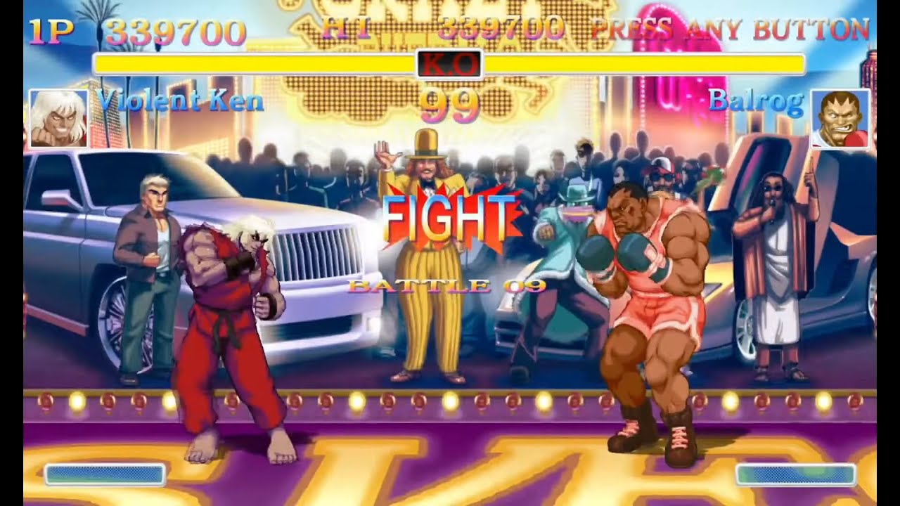 Ultra Street Fighter 2 Violent Ken Arcade Mode Playthrough, Longplay (No continues)