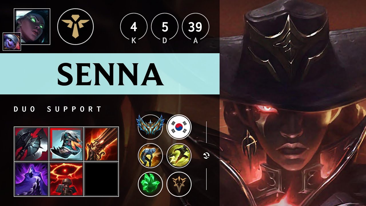 Senna Support vs Blitzcrank - KR Challenger Patch 25.19