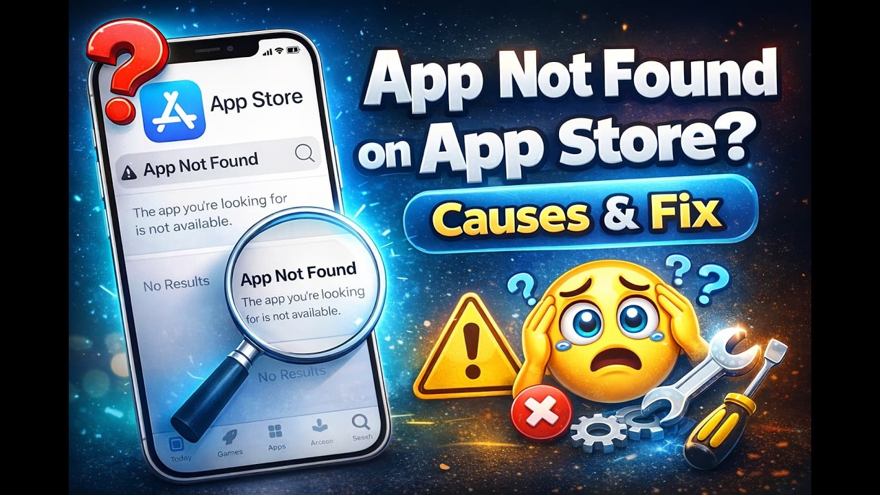 Приложение не найдено в App Store? Вот как это исправить!