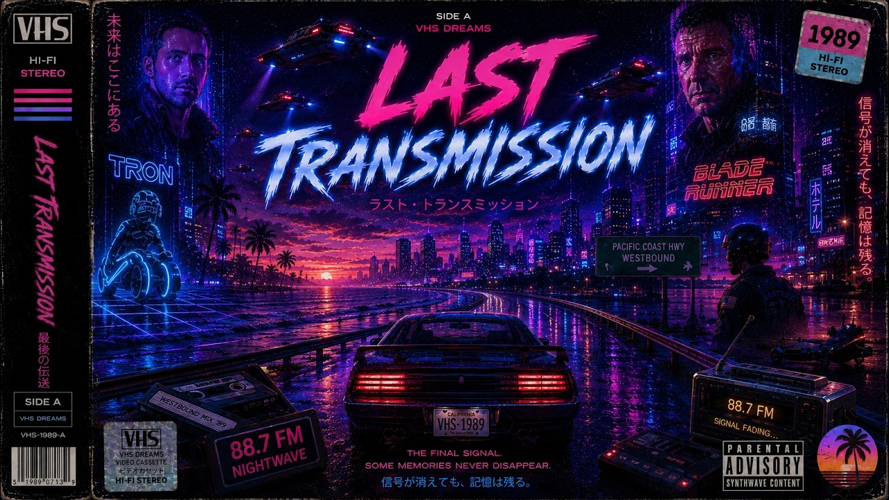 Last Transmission | Retro Futuristic Synthwave | VHS Dreams