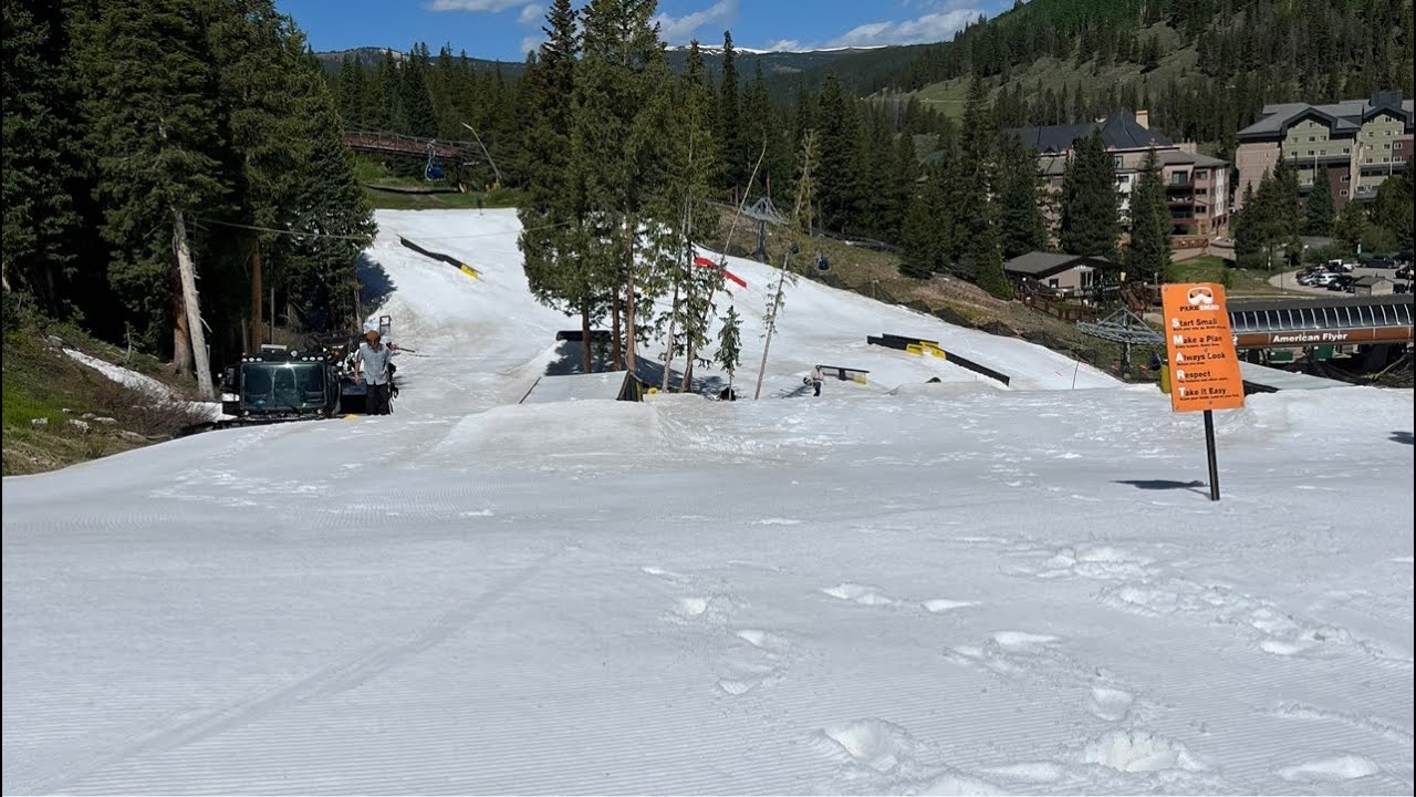 Live! Snowboarding at Copper Mt Hike Park Colorado USA 6/21/2025