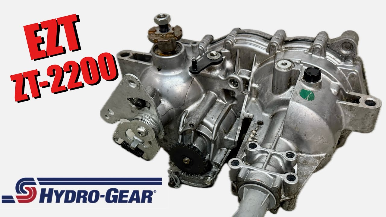 Unique Repair of Hydro-Gear EZT-2200 Transaxle