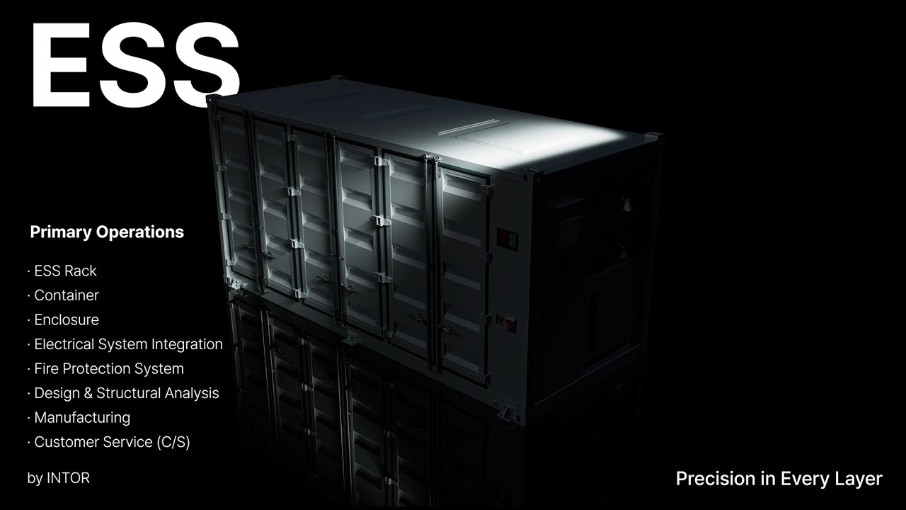 INTOR | Reliable OEM&middot;ODM ESS Enclosure Production Process