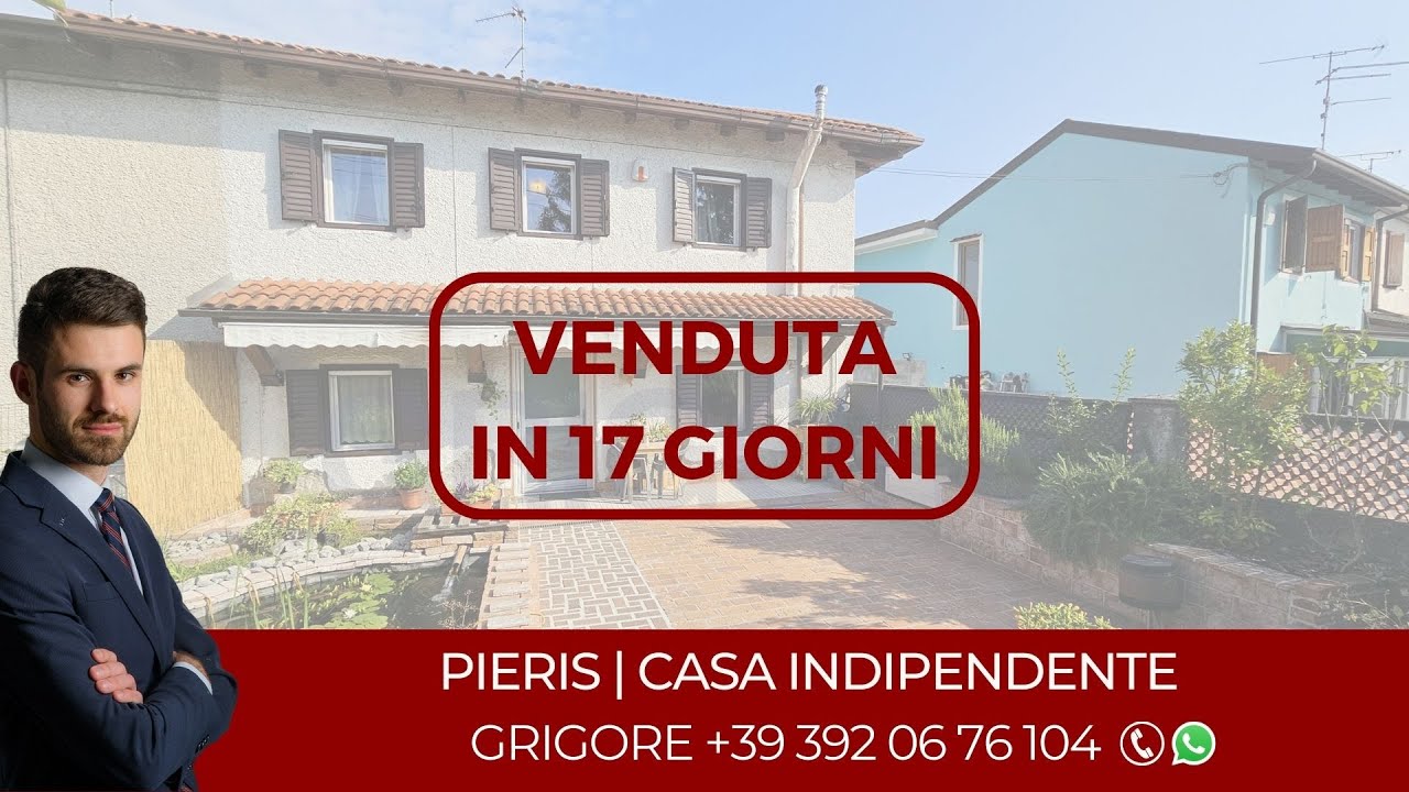 VENDUTA - Casa indipendente con giardino