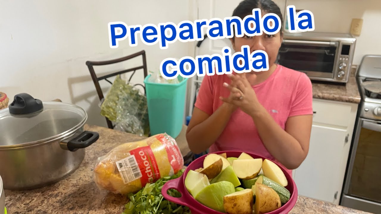 Estrenando mandil, vamos a preparar caldo de pollo Bachoco 🍲🙏❤️