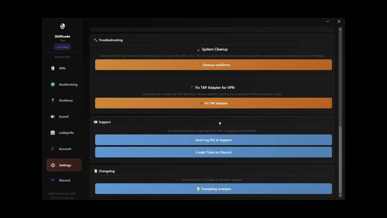Wie benutzt man SkillEvade Core? | Warzone VPN, Geofence, Geoblocking und Sound Optimierung