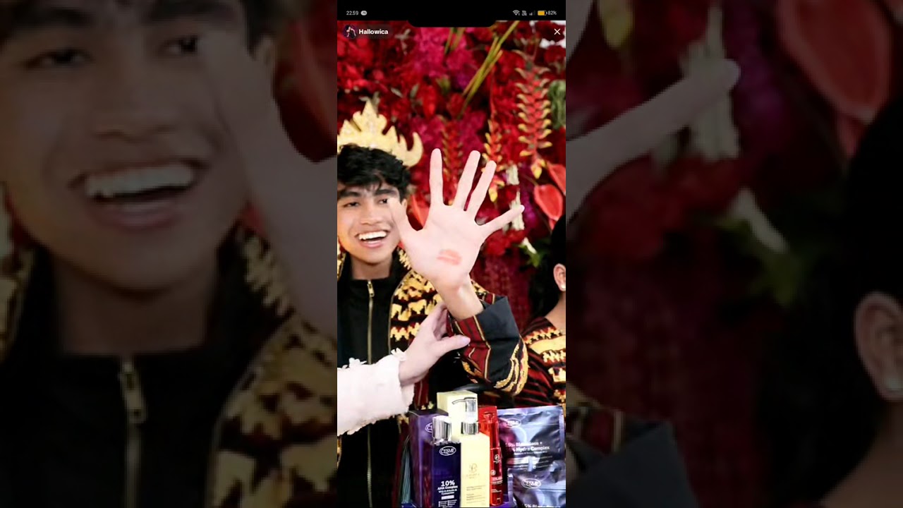 Live streaming zahby bareng hallowica