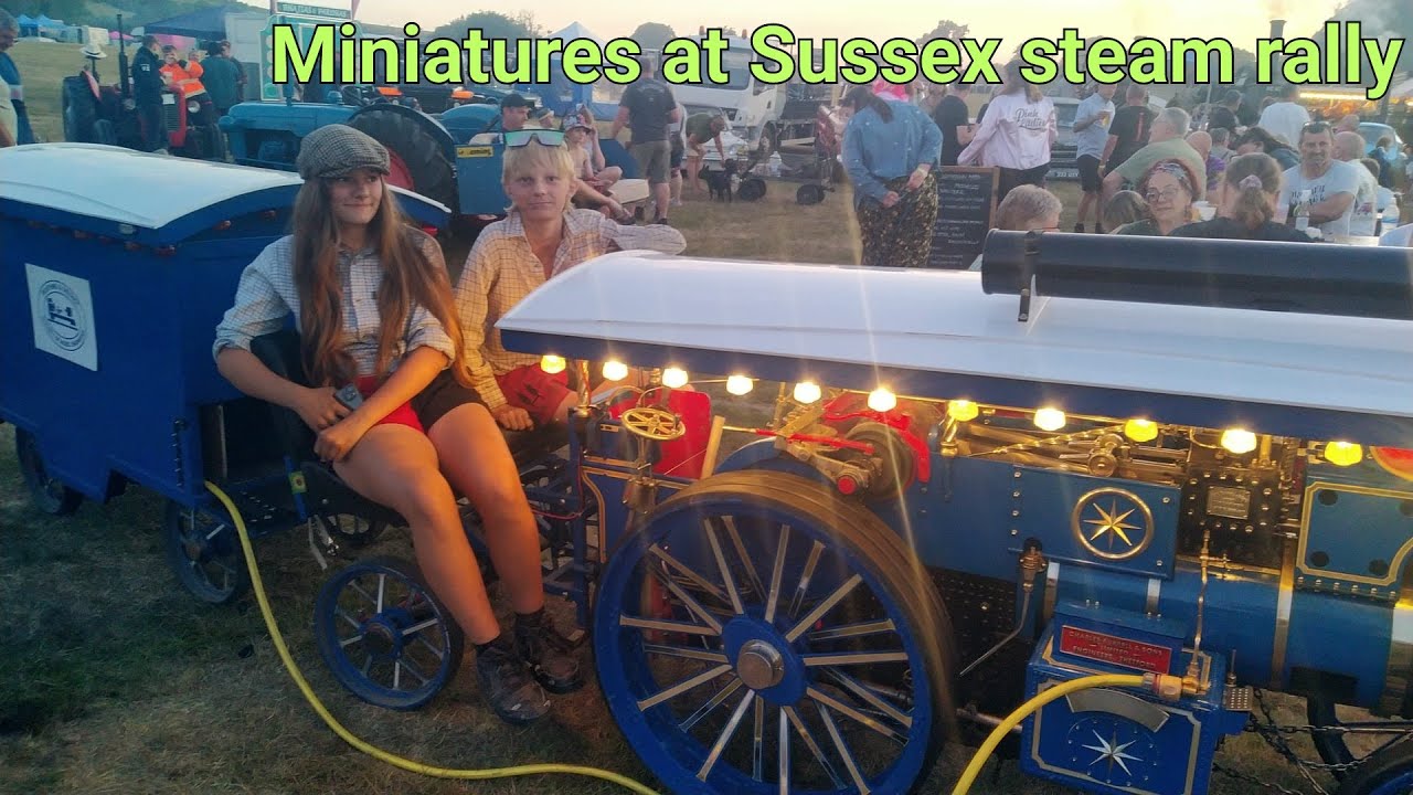 Miniature steam at Sussex steam rally 2025