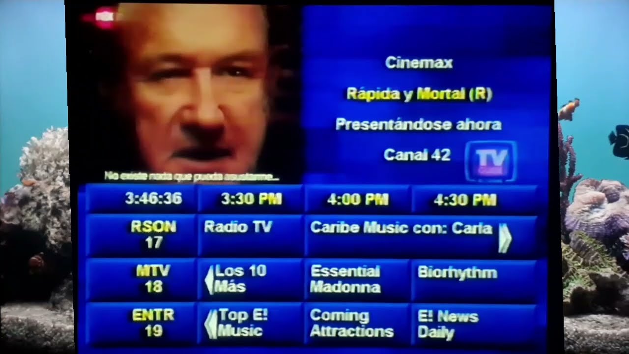 TV GUIDE (Feed Cablevisión CDMX) Martes 10 de abril 2001