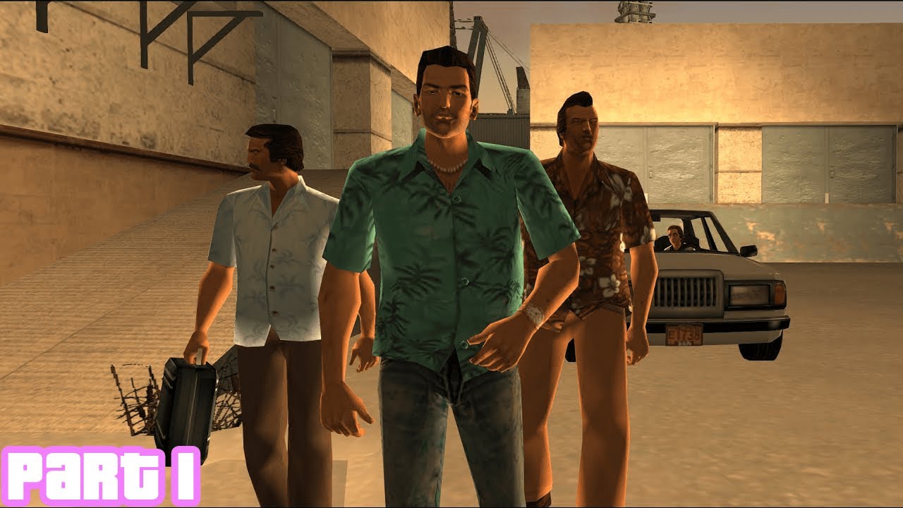 GTA Vice City - SkyGFX - Walkthrough - Part 1 (21:9 60fps)