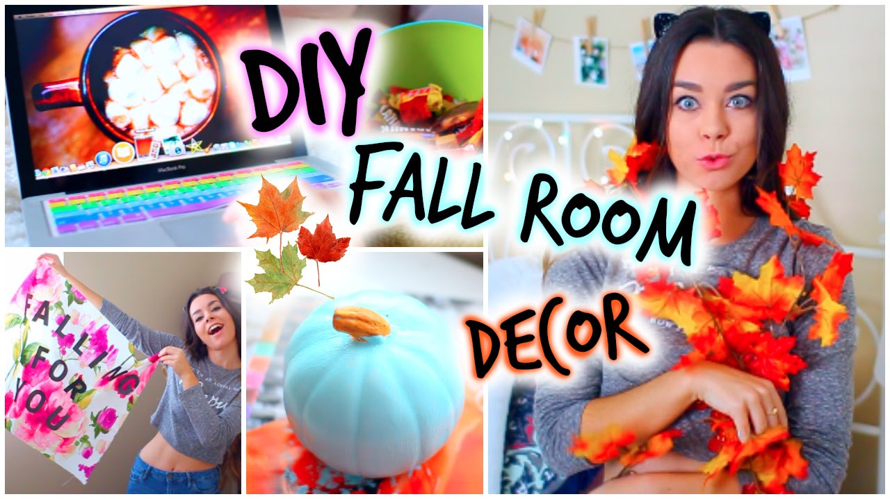 DIY Fall Room Decor! Easy Ways To Decorate & Make It Cozy!