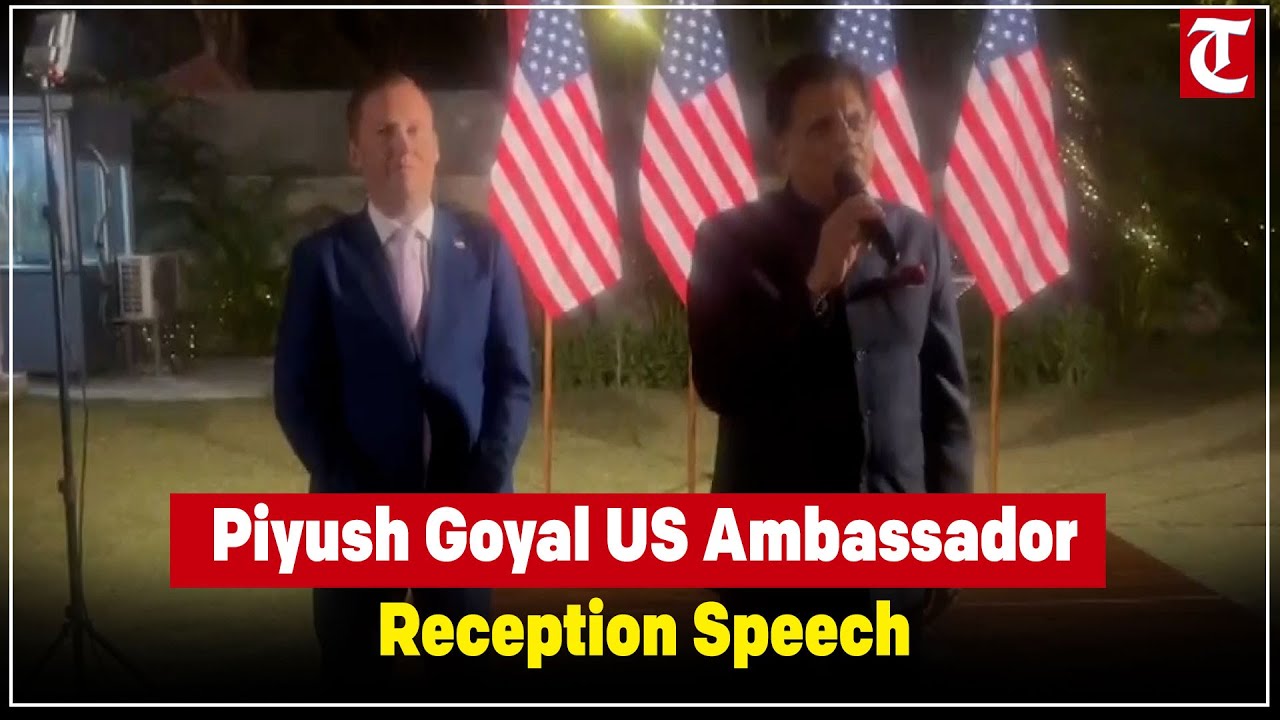 Delhi: Reception Hosted at US Ambassador’s Residence | Piyush Goyal Delivers Key Speech