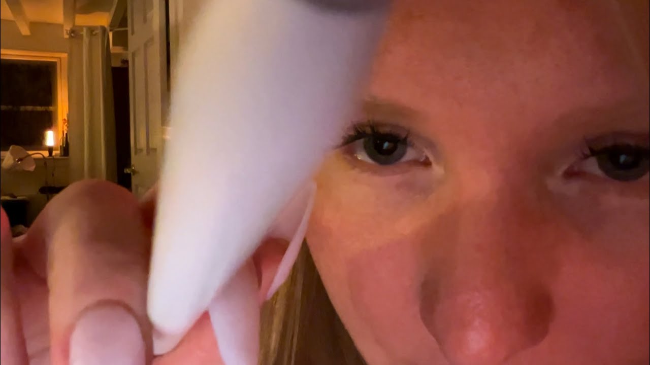 a bad and occasionally loud asmr video (my first video)