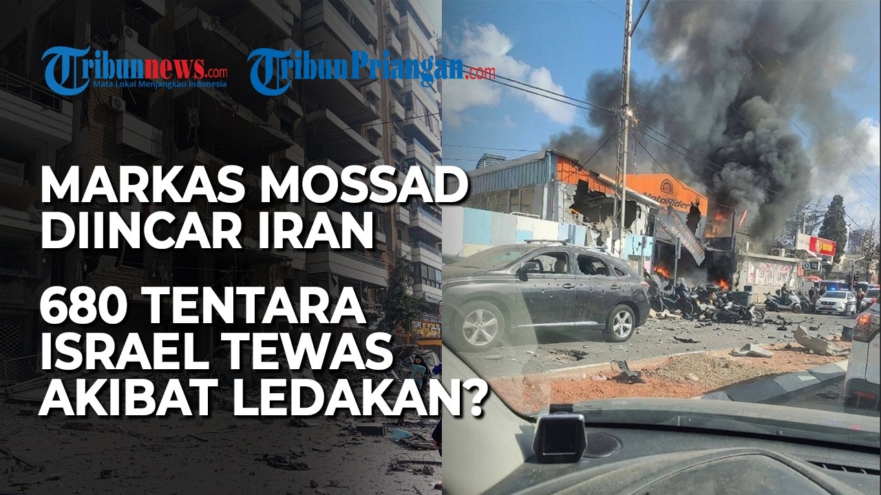 KONFLIK IRAN VS ISRAEL: Rudal Incar Markas Mossad, Ratusan IDF Diklaim Tak Selamat