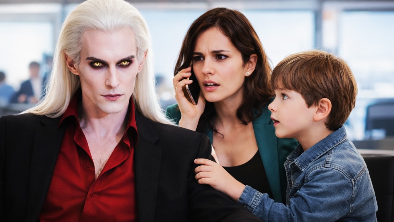 The VAMPIRE KING Was in a Meeting When His Ex Called Then a Child Whispered Come Fast Mama in Danger