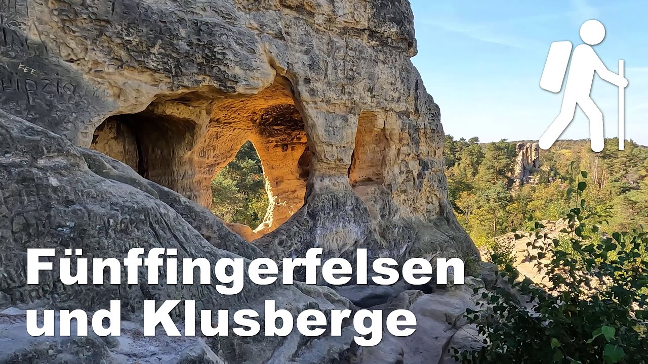 Fünffingerfelsen und Klusberge bei Halberstadt | Wandern im Harz | 4K