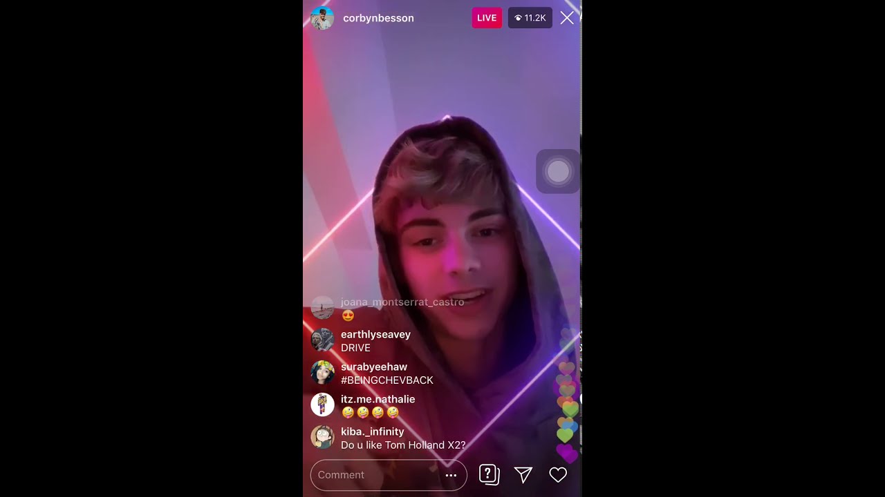 Corbyn Besson - Instagram Live (05/30/19)