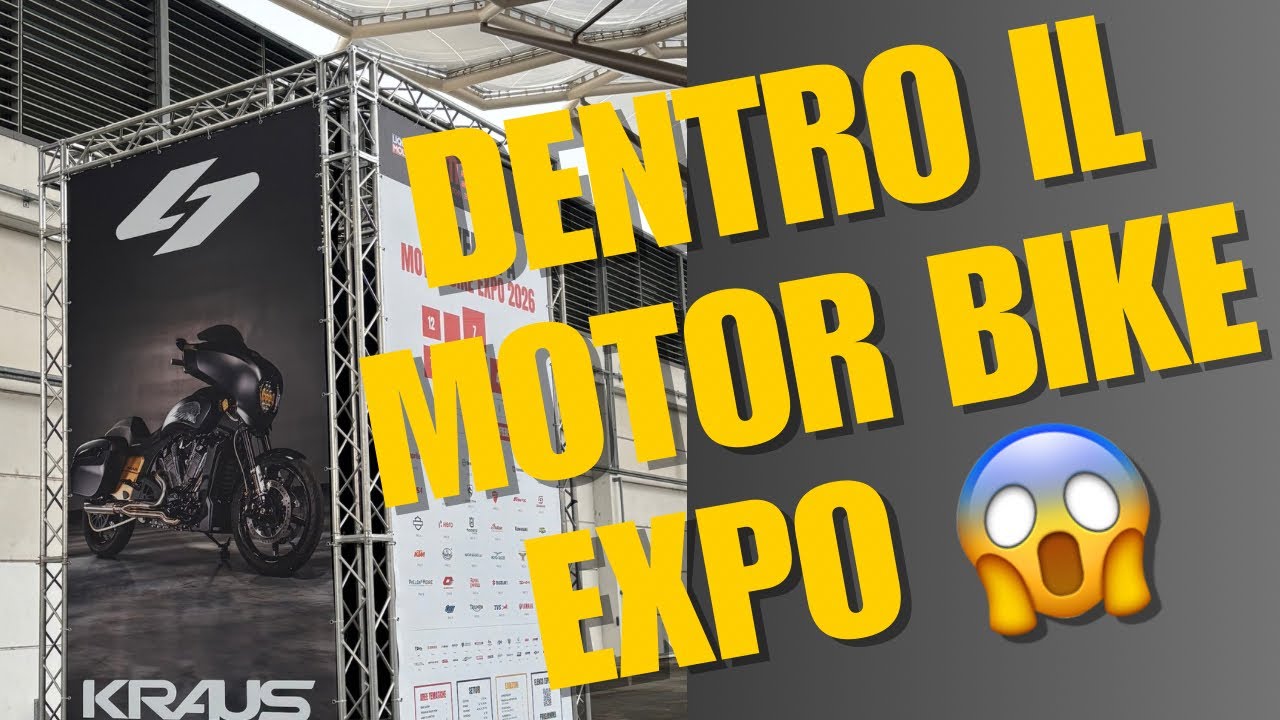 Sono entrato al Motor Bike Expo di Verona… guarda cosa ho visto 😱🏍️