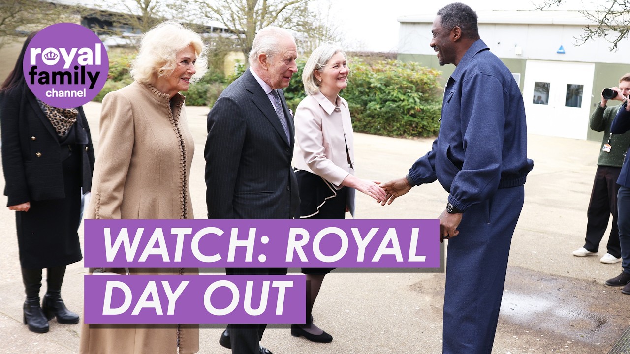 WATCH: King and Queen Meet Idris Elba During Royal Visit to East London