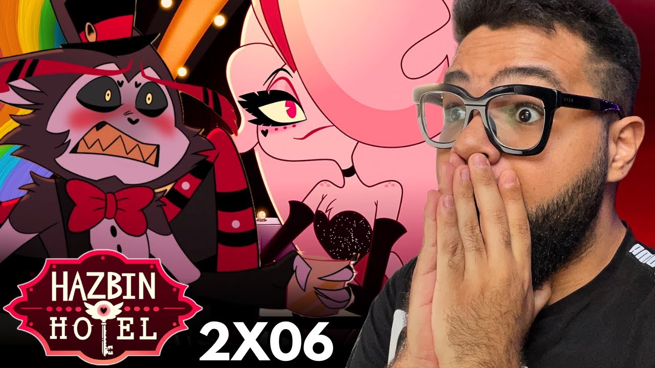 ANGEL DUST ESPIÃO?! EU SHIPPO ELES DEMAISSS | HAZBIN HOTEL 2ª TEMPORADA Episódio 6 REACT