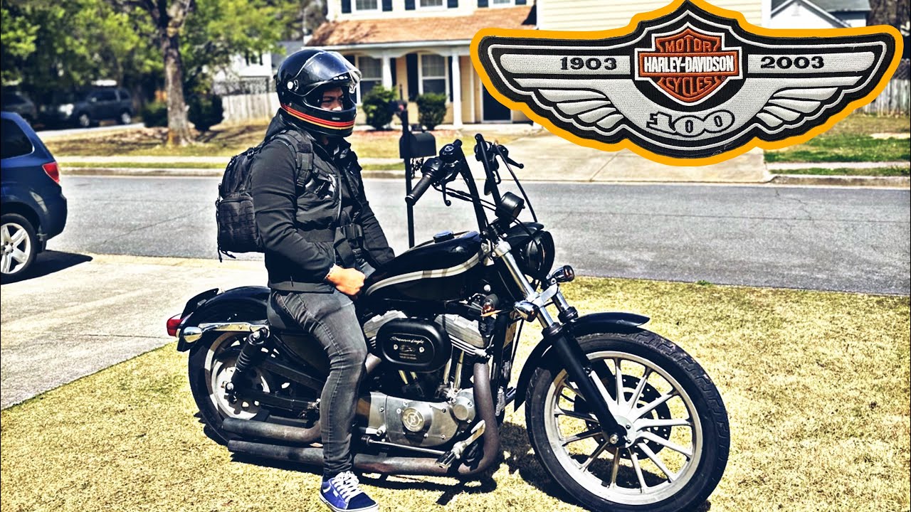 👊 2003 Harley Davidson 883 Sportster 100th Anniversary Walk Around / Test Drive