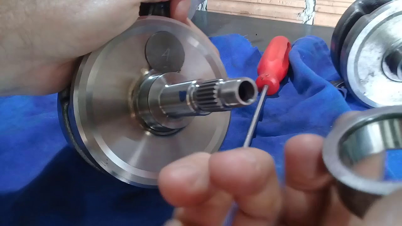 91#part 1como adaptar o virabrequim da 160 na 150