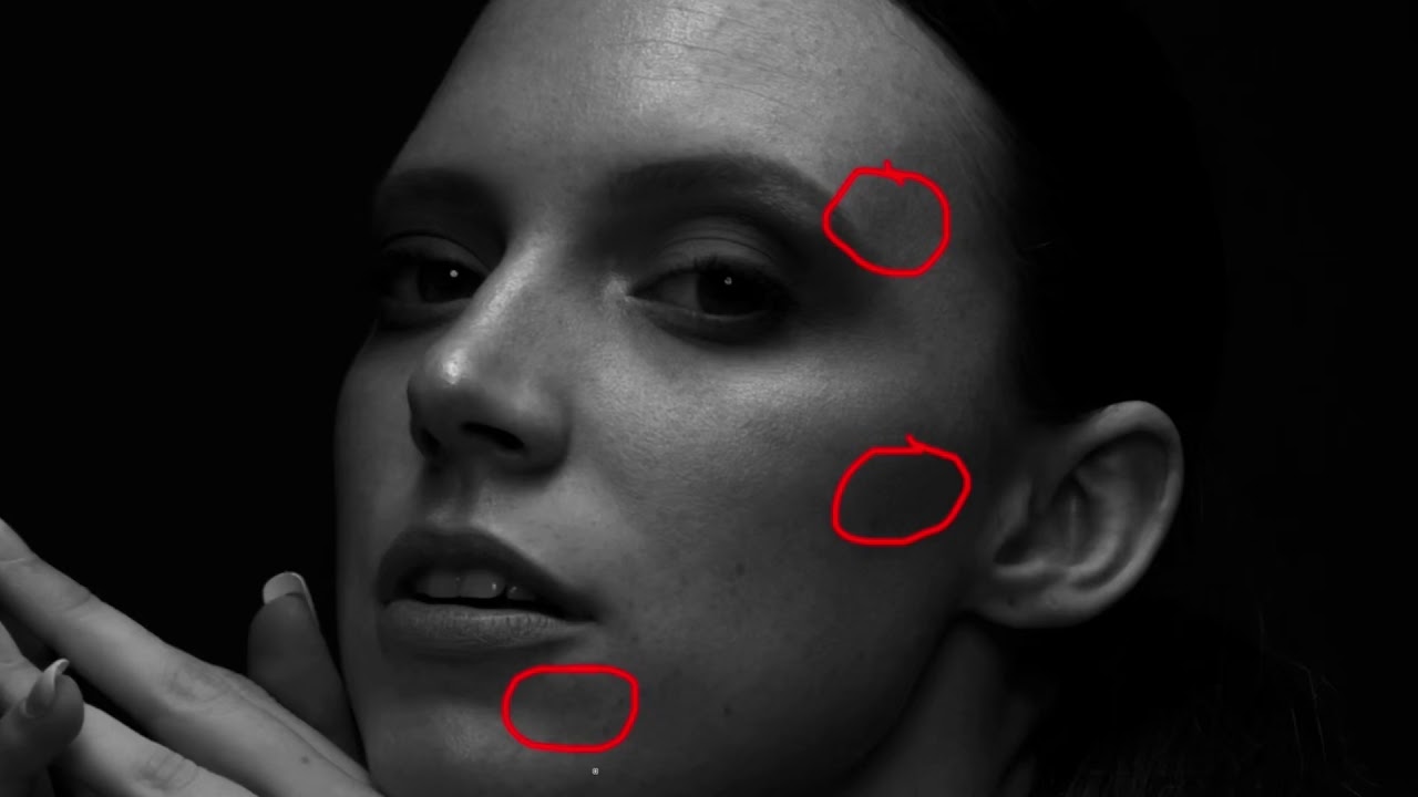 How To Retouch Skin Using DODGE & BURN