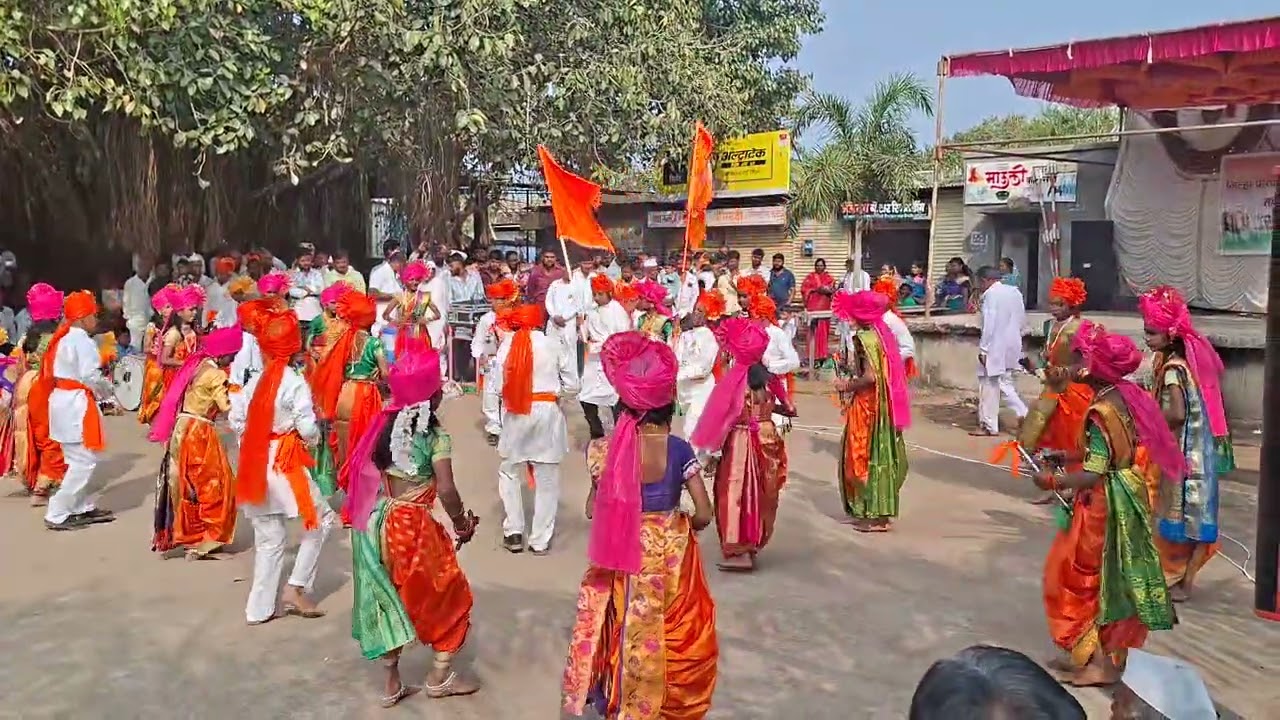 जिल्हा परिषद शाळा तुगाव लेझीम पथक