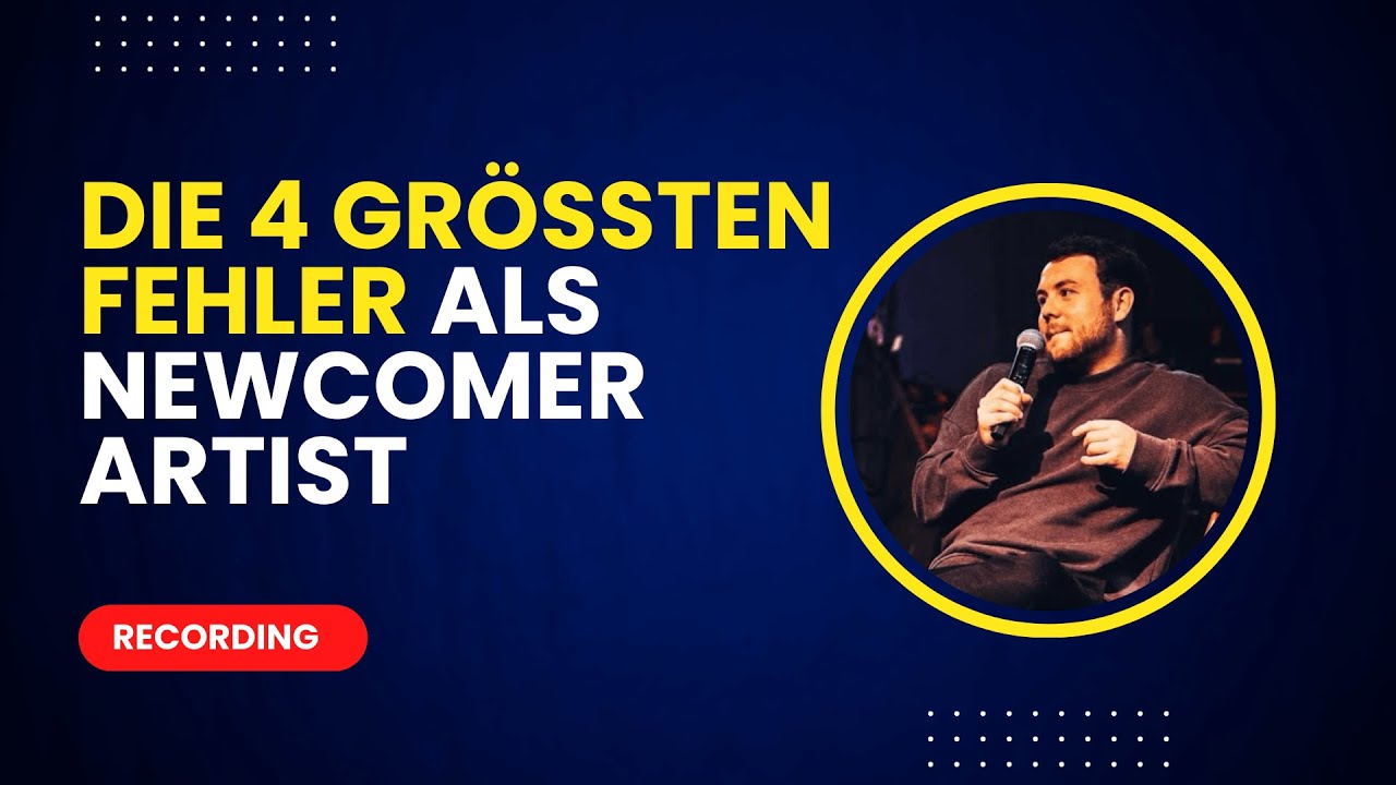 Die 4 größten Fehler im Musikmarketing (Newcomer Artists) | Vortrag von Philipp Lützenburger