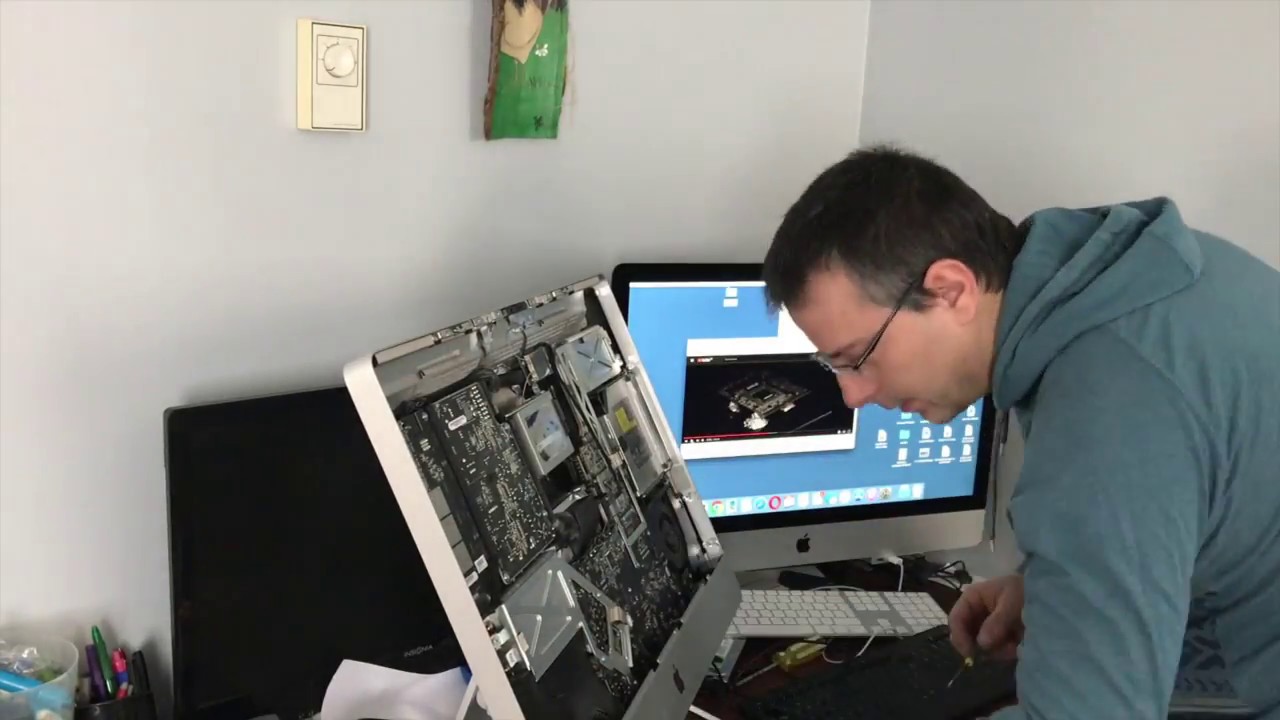 Réparation carte video imac