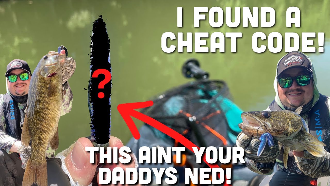 Saugeye Fishing CHEAT CODE for the Great Miami River!
