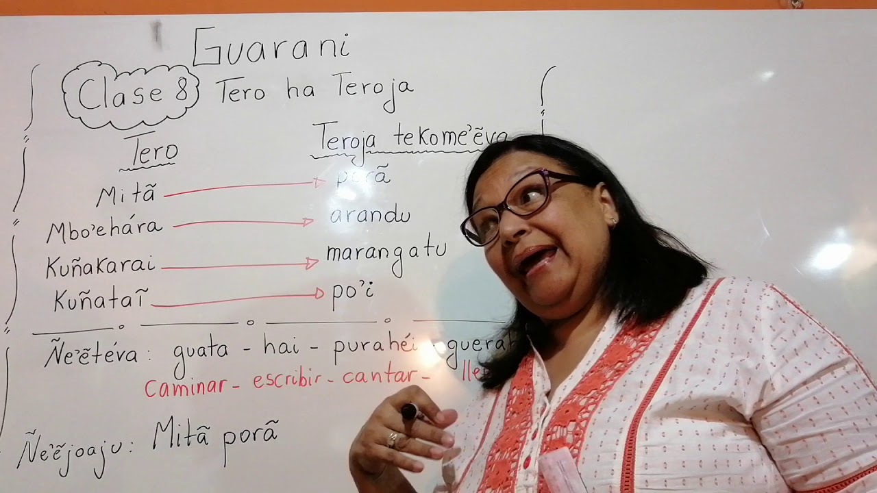 Tero ha teroja tekome'eva. Sustantivos y adjetivos calificativos
