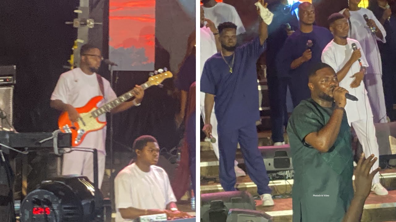 What A Night‼️ KOFI PEPRAH storms The Blood 🩸 Effect Concert with Powerful Praise Jam with the Crew