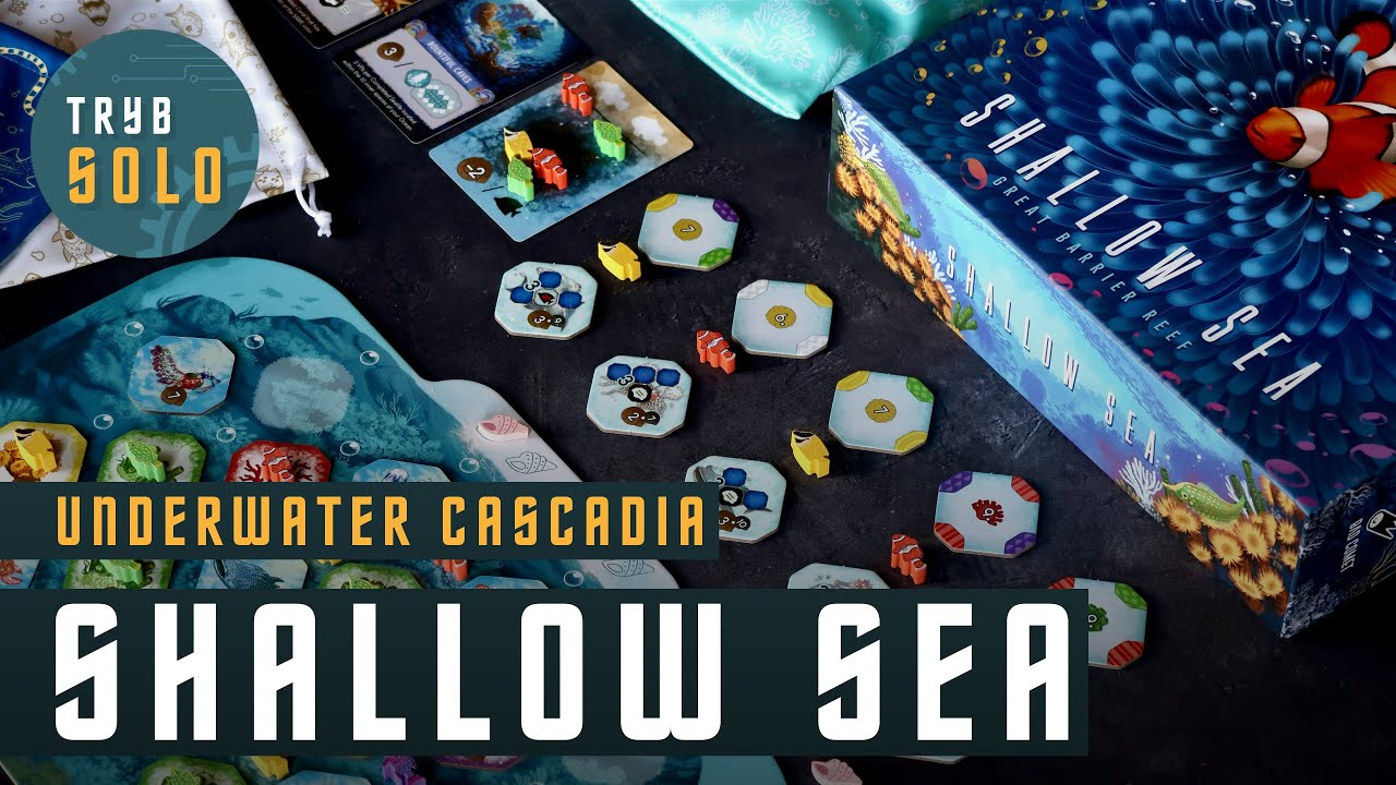 🇬🇧 Shallow Sea with Nesting Season expansion | first impressions and game overview