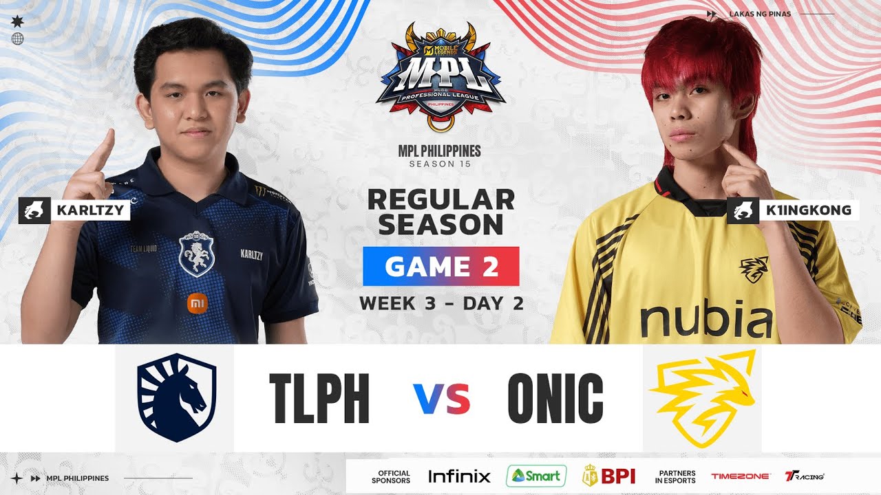 MPL PH S15 - W3D2 - TLPH VS ONIC GAME 2
