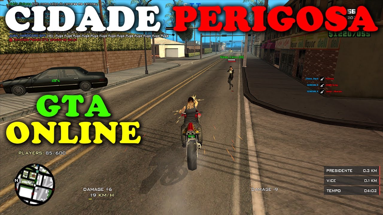 GTA ONLINE: SAMP - GTA SAN ANDREAS MULTIPLAYER - GAMEPLAY AO VIVO | LIVE | STT WAR EM LAS VEGAS
