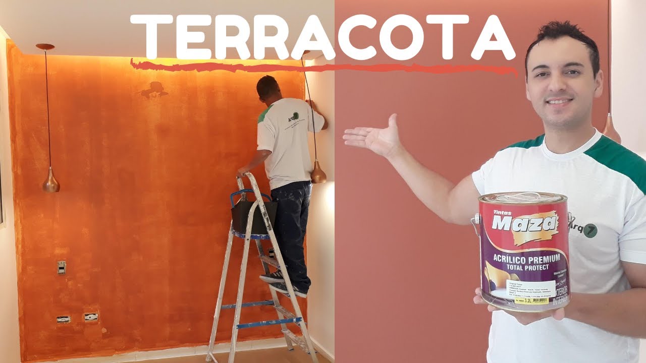 A COR MAIS PEDIDA DO ANO 2020   *ESSA PAREDE FICOU LINDA* (TERRACOTA)