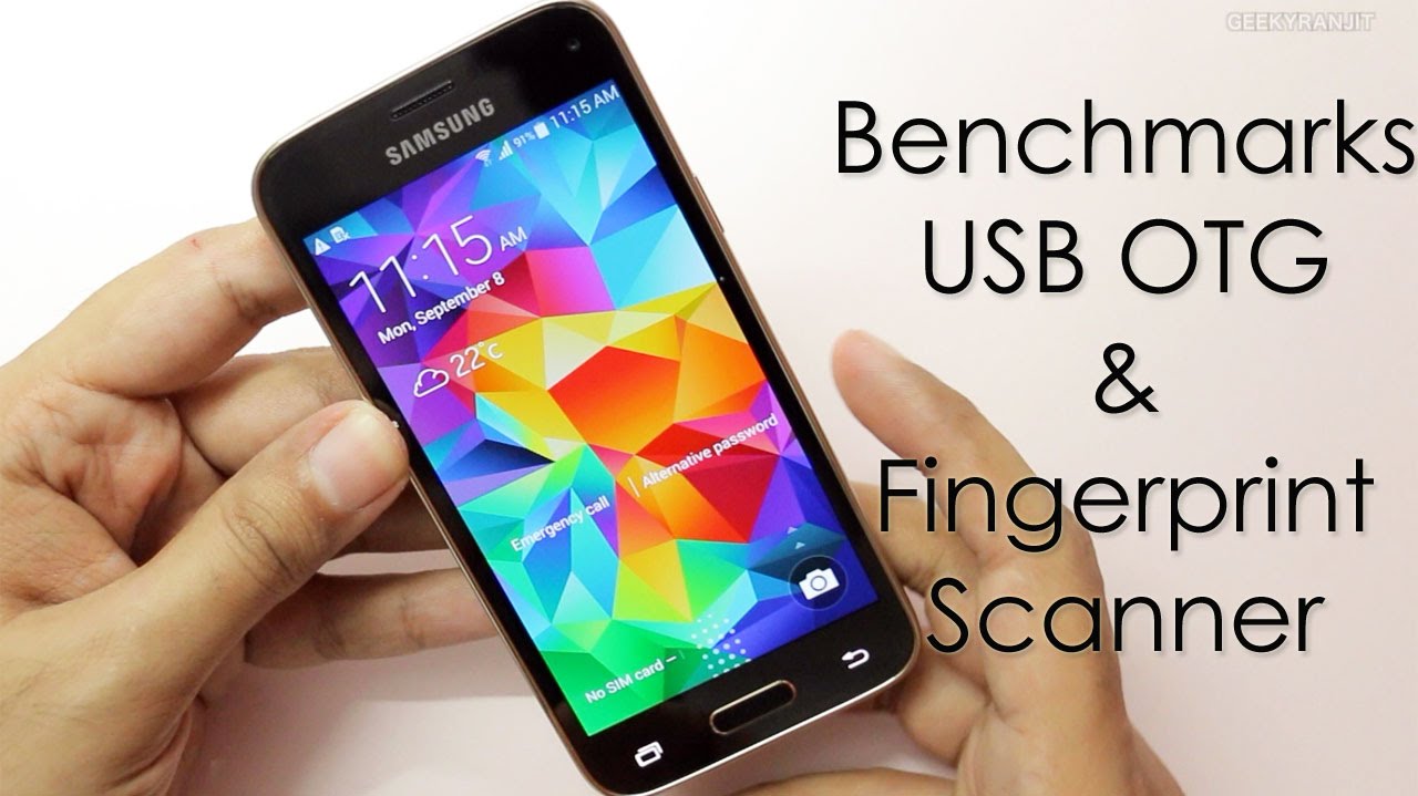 Samsung Galaxy S5 Mini Benchmarks / USB OTG / Fingerprint Scanner