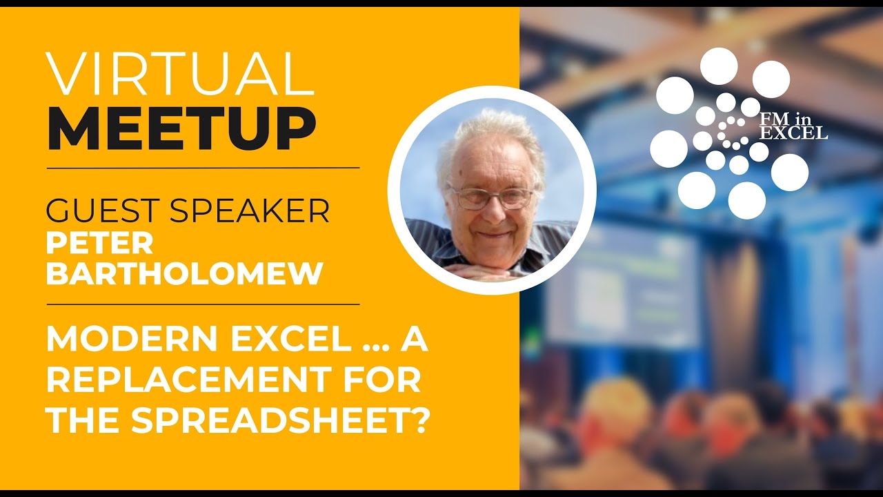 Modern Excel … a Replacement for the Spreadsheet?