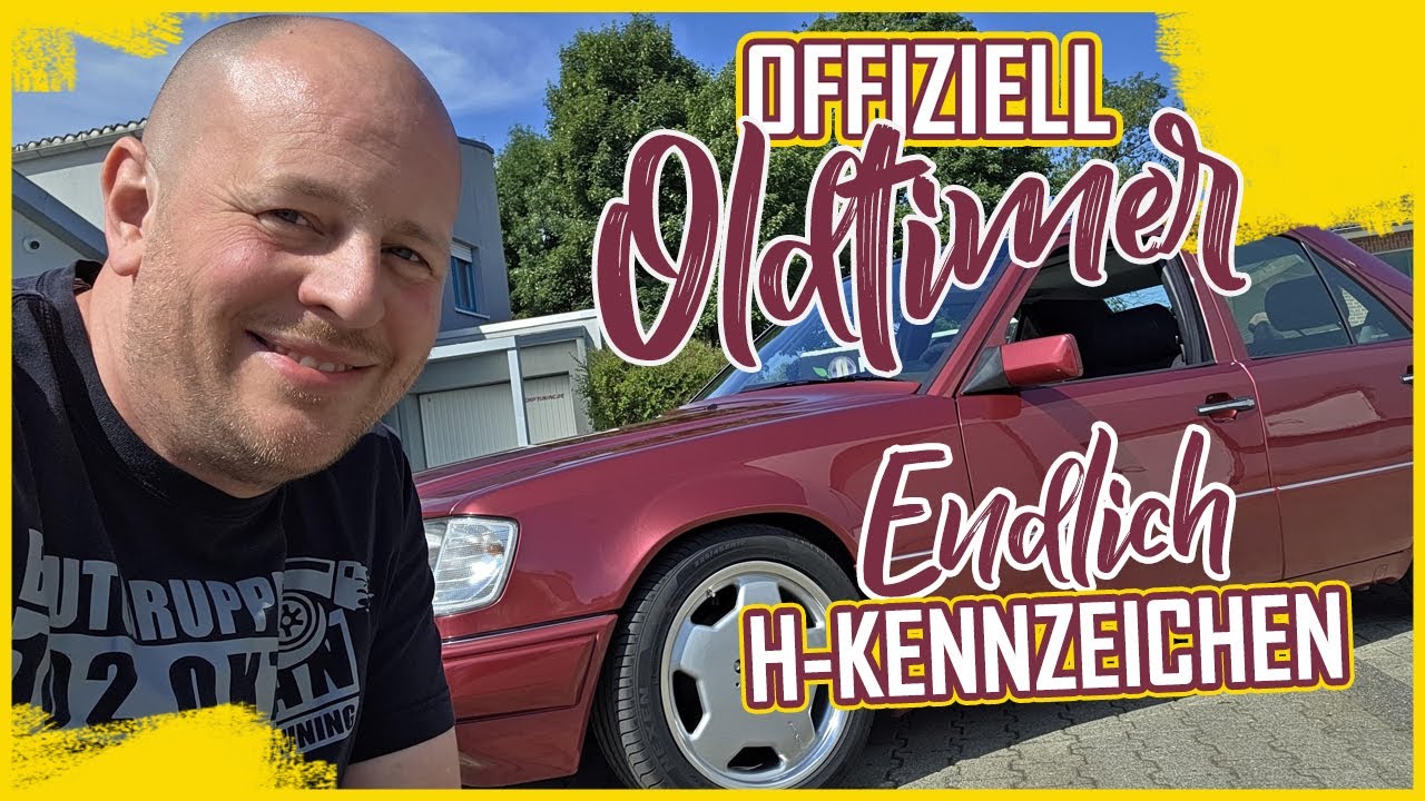 Umbau für die Historische Zulassung am Mercedes W124 250D