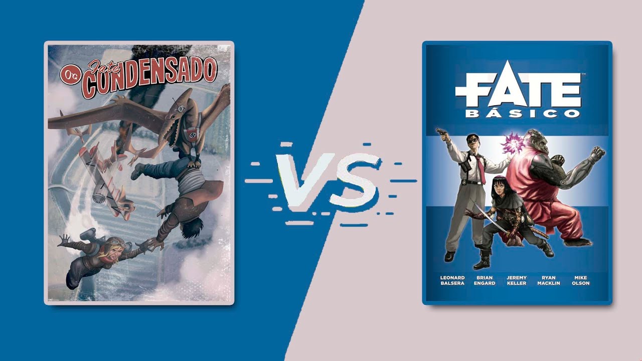 Cara a Cara: FATE Condensado VS FATE Básico