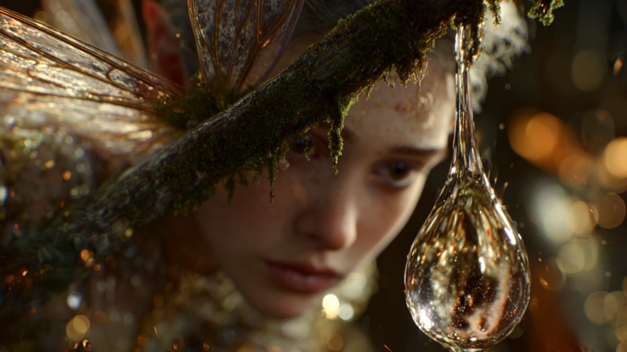 Inside AETREA | Water Drops Realms & Impossible Architecture | 8K Forest Ambience